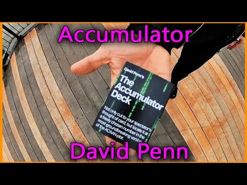Voir la vidéo Accumulator Deck - David Penn