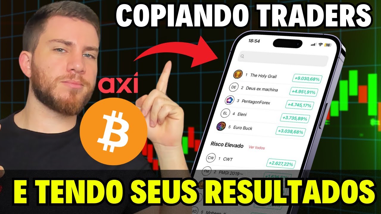 CopyTrading pelo Celular - Espelhe os melhores traders do mercado