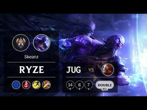 Ryze Jungle vs Gragas - EUW Challenger Patch 9.12