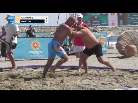 Round 3 Men's BW - +90 kg: R. CHINTOAN (ROU) v. G. IVANOV (BUL)
