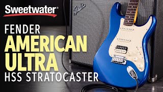 Video thumbnail for Fender American Ultra Stratocaster HSS Demo by Sweetwater