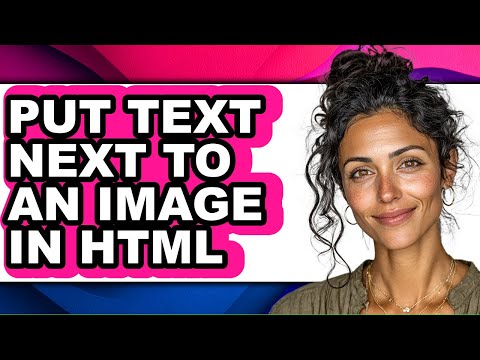 How to Put Text Next to an Image in Html (updated)