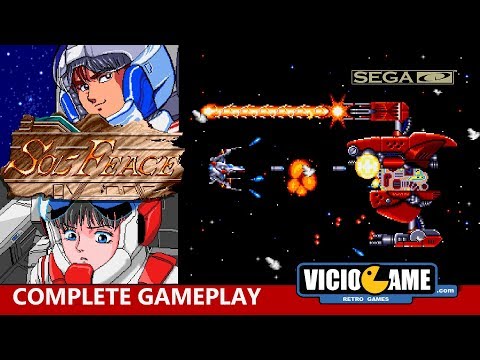 🎮 Sol-Feace (Sega CD) Complete Gameplay