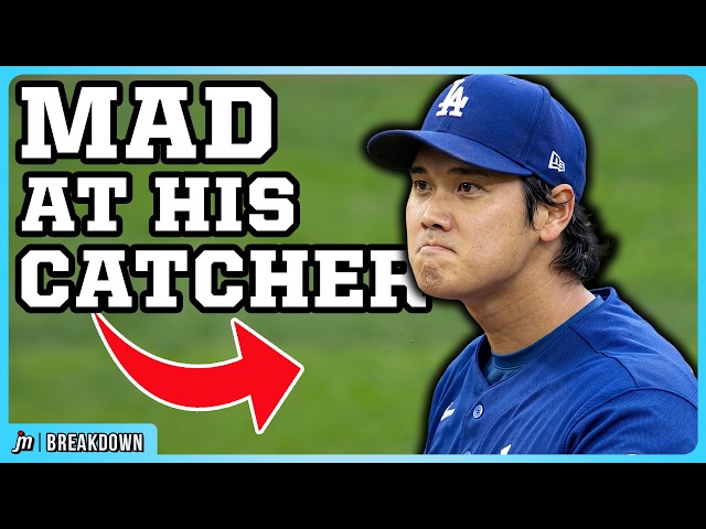 Shohei Ohtani struggles with his catcher, a breakdown