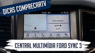 Central multimídia Ford Sync 3 (Ranger Limited)