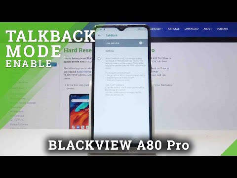 How to Enable TalkBack on BLACKVIEW A80 Pro – Activate Voice Assistant
