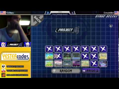 COA 6 Project M - MGFC Str8wu (Jigglypuff) vs Emukiller (Mewtwo) Winners Round 3