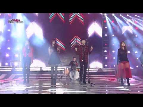 141012 Soyeon & Youngji & Song Ji Eun & Jiyoon & Dickpunks - Moonlight Silla (Rock Ver.)