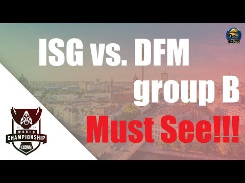 ISG vs. DFM Must See | День 3 Игра 4 Worlds Play-In 2019 | Isurus Gaming vs. Detonation Focus Me