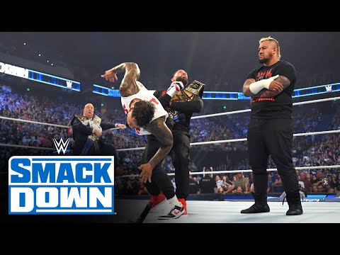 The Usos Superkick Roman Reigns to shatter The Bloodline: SmackDown highlights, June 16, 2023