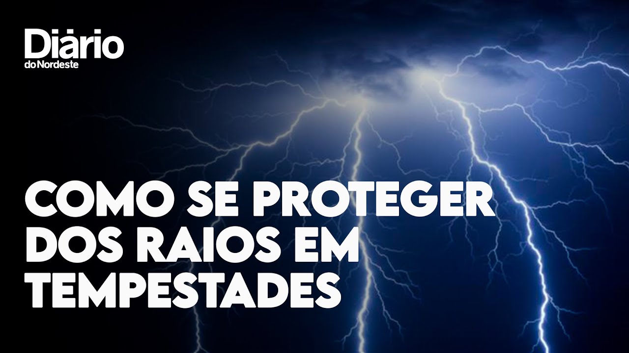 Imagem da notícia Como se proteger de raios? Saiba o que pode atrair descargas e o que fazer