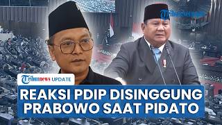 Respons PDIP Disinggung Prabowo saat Pidato di DPR: Megawati Jaga Martabat Partai dengan Bijaksana