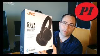 JVC Wireless Deep Bass Headphones product impressions and review