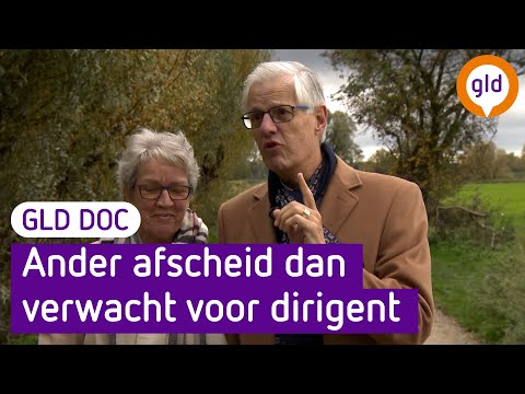 Geen gewenst laatste afscheid voor dirigent Joop Schets