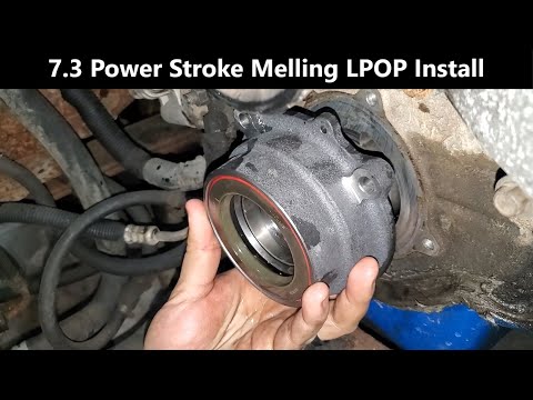 7.3L Power Stroke Melling LPOP Install