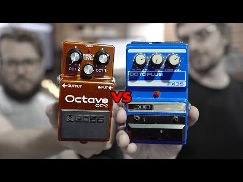 OCT-OFF part TWO - Boss OC-2 vs DOD FX35 Octoplus