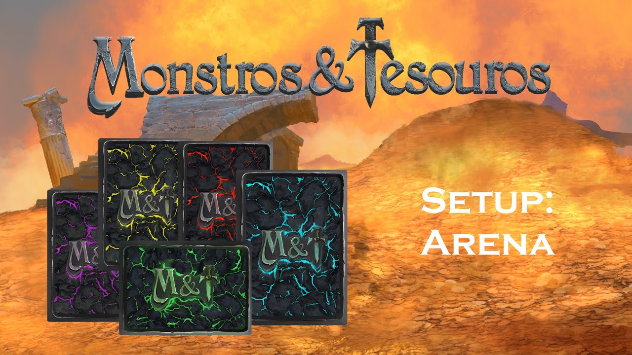Monstros & Tesouros - Setup do modo Arena