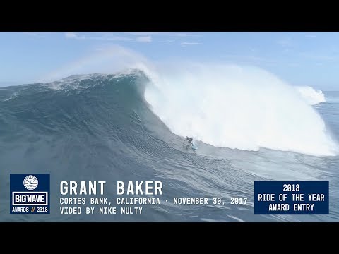 Grant Baker at Cortes Bank  - 2018 Ride of the Year Award Entry - WSL Big Wave Awards