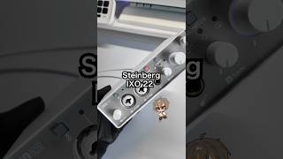 【Steinberg IXO22（YAMAHA UR22MK3）】作曲も配信も快適にこなせるオススメオーディオインターフェースを紹介 # #キーボード #打鍵音 #ガジェット #vtuber