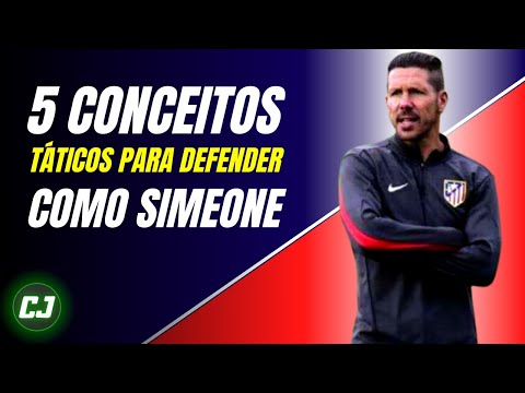 5 CONCEITOS TÁTICOS PARA DEFENDER COMO SIMEONE | Sistema Tático 4 4 2