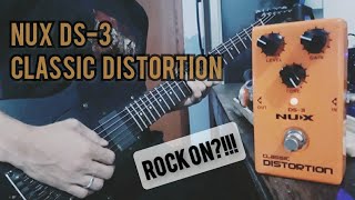 Video thumbnail for NUX DS-3 Classic Distortion ROCK TONE!!! by Aan S