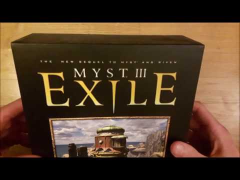 Myst 3 Exile Collectors Edition Unboxing (PC Big Box)
