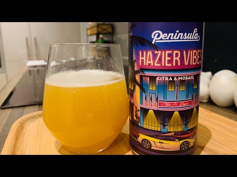 Beer Review - Peninsula Brewery’s Hazier Vibes Mosaic Citra DDH DIPA