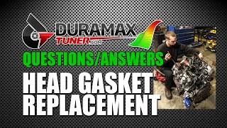 HEAD GASKET REPLACEMENT - DT Q & A EP 3