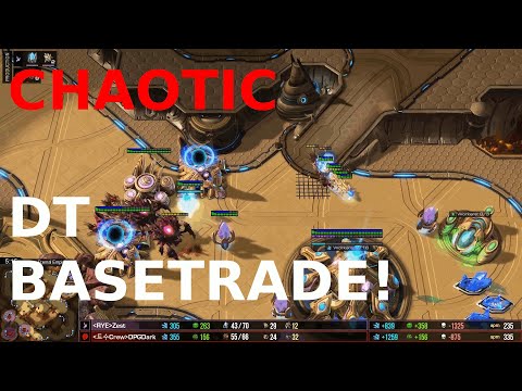 DT BASETRADE - Zest vs Dark! - Starcraft 2