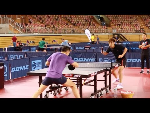 Chinese Table Tennis Team Trains ahead of World Table Tennis Championship