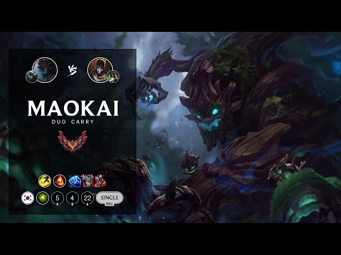 Maokai Bot vs Jhin - KR Grandmaster Patch 12.9