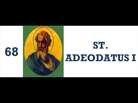 Popes of the Catholic Church - 68.St.Adeodatus I #popesofthecatholicchurch #popeAdeodatus I