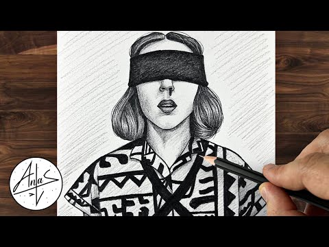 How To Draw ELEVEN From Stranger Things | Realistic Drawing | Step-by-Step Tutorial