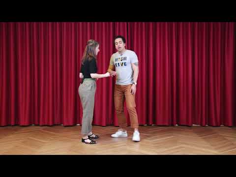 Reverse Jig Walk - Lindy Hop Class w/ Élise & Rija