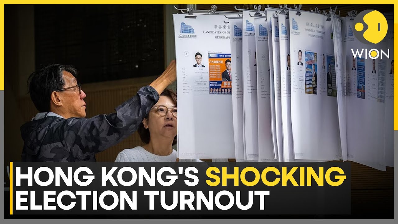 Hong Kong Polls: Turnout Near Record Low Amid Anger Over Deadly Blaze | WION
