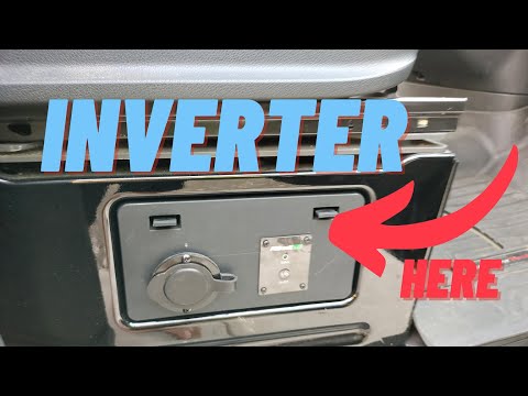 VanLife Sprinter Inverter Installation▶️ Sprinter Inverter Setup Under Seat
