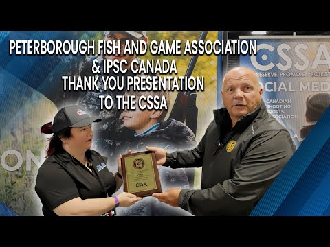 Thank You Presentation To The CSSA