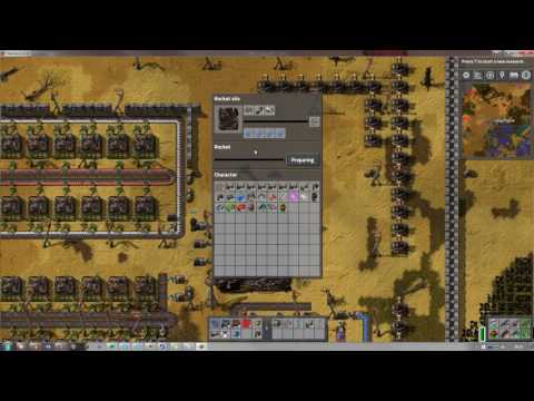 Factorio rocket launch