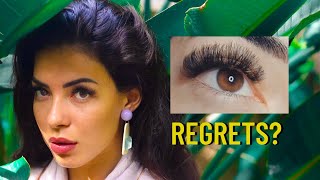 How my lashes looked after 4 YEARS of eyelash extensions