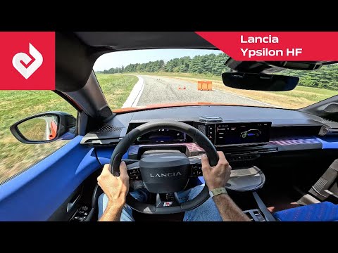 POV Lancia Ypsilon HF | Walkaround, Cockpit, Driving on Track