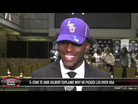 Five-Star TE Arik Gilbert Officially Signs With The Tigers