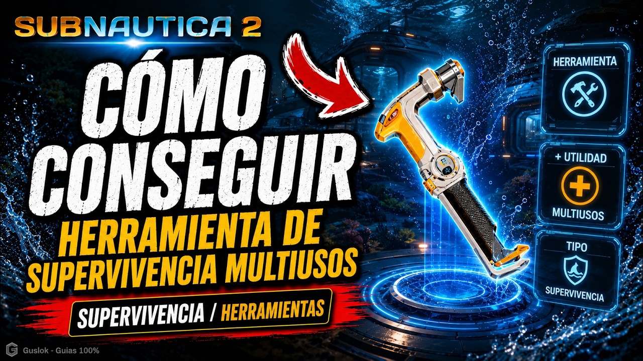 Cómo Conseguir la Herramienta de Supervivencia Multiusos Fácil |  Subnautica 2
