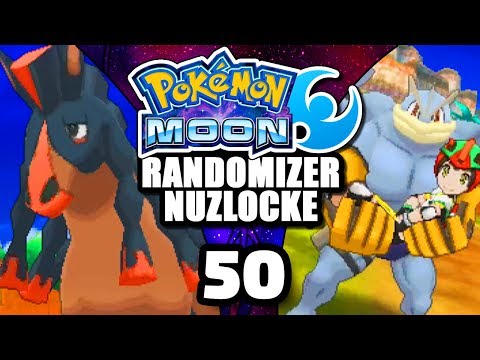 Pokémon Moon Randomizer Nuzlocke Part 50 | THE MACHAMP IS HERE