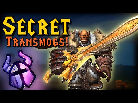 Unknown and SECRET Transmogs you may have NEVER heard about!