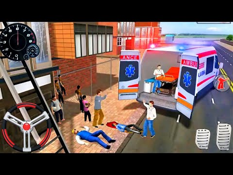 Ambulance Robot City Rescue Simulator |  Android Gameplay FHD