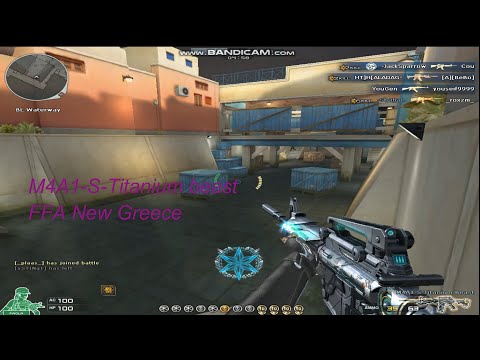 Crossfire west  FFA NEW GREECE Game Play M4A1 S Titanium   beast
