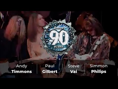 Ibanez - 90Th Anniversary (Andy Timmons, Paul Gilbert, Steve Vai, Simmon Philips)