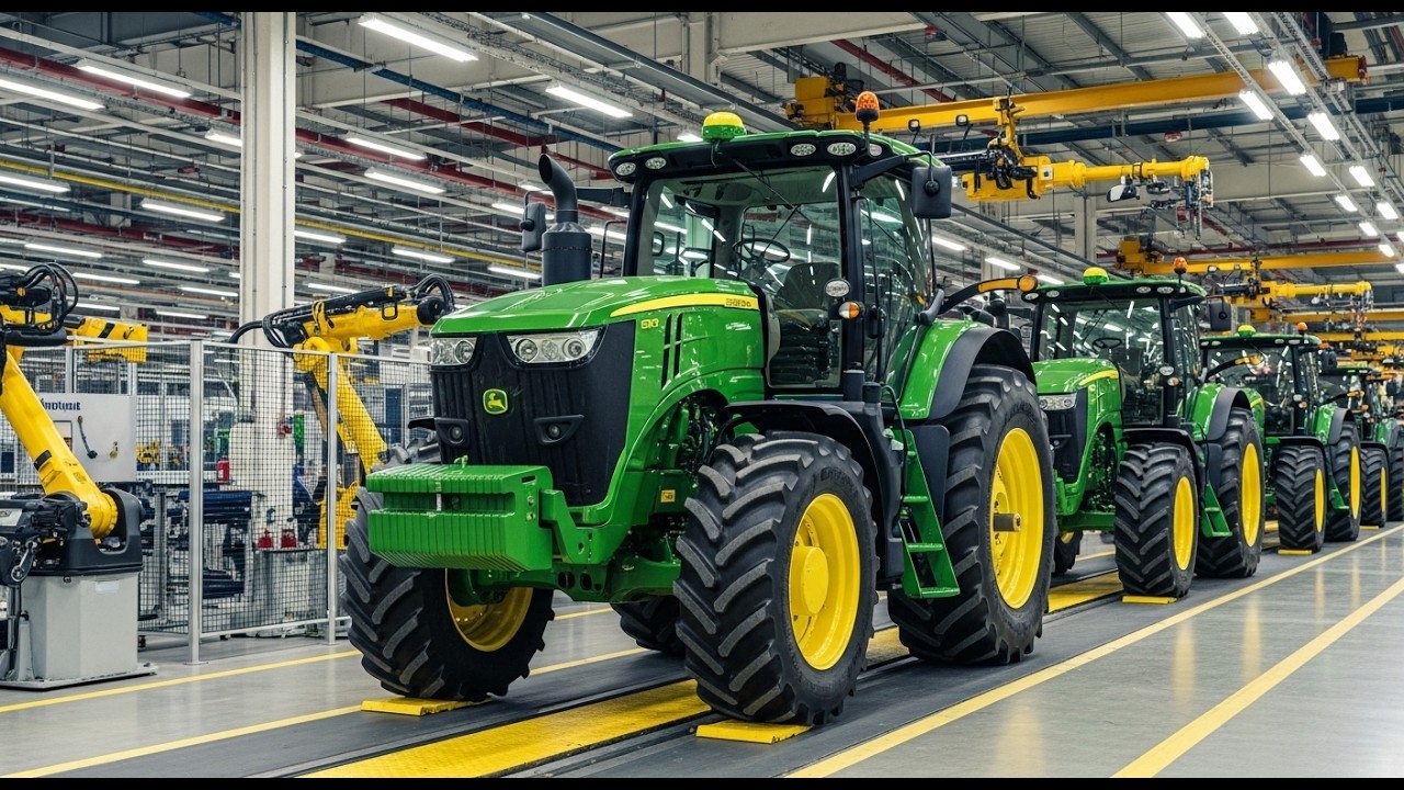 Inside the John Deere 9RX Factory — How America’s Farming Giant Is Built