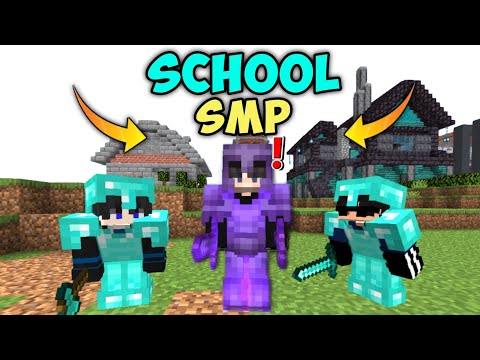 I Started WAR On My SCHOOL's Minecraft SMP Server || School SMP #1