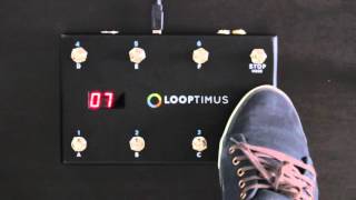 Video thumbnail for Looptimus USB MIDI Foot Controller: Program Change Mode by Loop Community